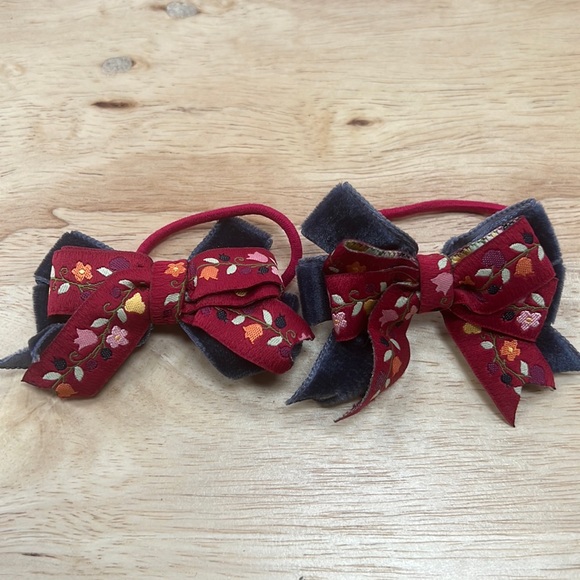 Vintage Gymboree bow ponytail holders - Picture 1 of 1